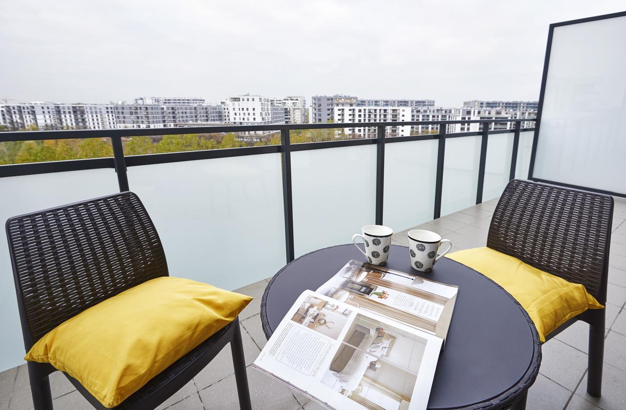Novis Apartments Przy Arkadii Warszawa Exteriör bild