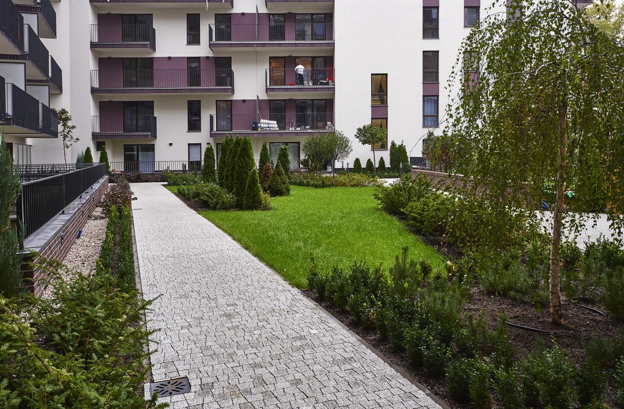 Novis Apartments Przy Arkadii Warszawa Exteriör bild